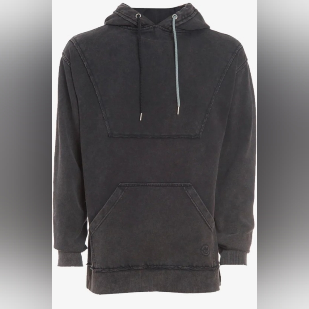 SER.O.YA Max Vintage Black Hoodie Size Medium